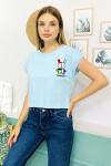 155271 Kolsuz Crop Tshirt